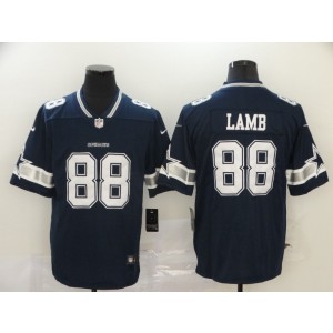 Nike Cowboys 88 Ceedee Lamb Navy 2020 NFL Draft Vapor Untouchable Limited Men Jersey