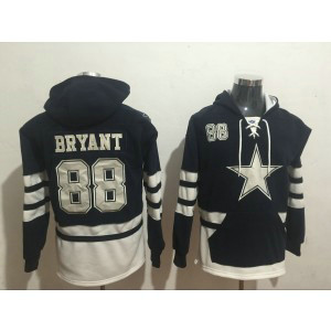 Nike Cowboys 88 Dez Bryant Blue Hoodie Sweatshirt