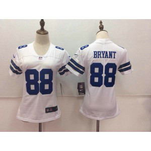 Nike Cowboys 88 Dez Bryant White Women Vapor Untouchable Player Limited Jersey