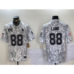Nike Cowboys 88 Lamb Arctic Camo 2024 F.U.S.E. Salute to Service Limited Men Jersey