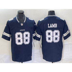 Nike Cowboys 88 Lamb Blue 2023 F.U.S.E Vapor Limited Men Jersey