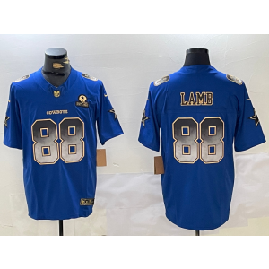 Nike Cowboys 88 Lamb Blue Smoke F.U.S.E. Vapor Limited Men Jersey