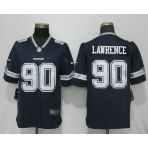 Nike Cowboys 90 DeMarcus Lawrence Navy Vapor Untouchable Limited Youth Jersey