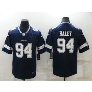Nike Cowboys 94 Charles Haley Navy Vapor Untouchable Limited Men Jersey
