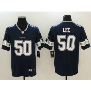 Nike Dallas Cowboys 50 Sean Lee Navy Vapor Untouchable Limited Men Jersey