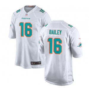 Nike Dolphins 16 Jake Bailey White Vapor Untouchable Limited Men Jersey