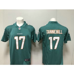 Nike Dolphins 17 Ryan Tannehill Aqua Vapor Untouchable Limited Men Jersey