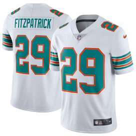 Nike Dolphins 29 Minkah Fitzpatrick White Alternate Vapor Untouchable Limited Men Jersey