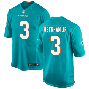 Nike Dolphins 3 Odell Beckham Jr. Aqua Vapor Untouchable Limited Men Jersey