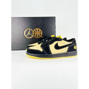 Nike Dunk Black Yellow Shoes