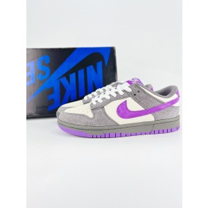 Nike Dunk Grey Purple Shoes
