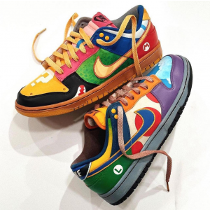 Nike Dunk Low “What The Mario” Shoes