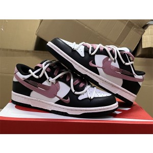 Nike Dunk Low Pink Black Shoes 1