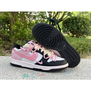 Nike Dunk Low Pink Black Shoes