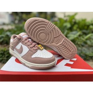 Nike Dunk Low Pink White Shoes