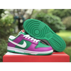 Nike Dunk Low Purple Green Shoes
