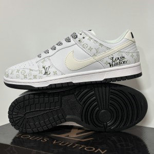 Nike Dunk Low White Shoes 1