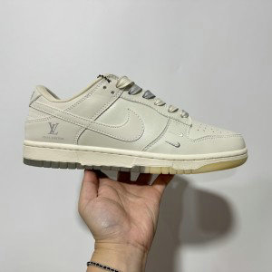 Nike Dunk Low cream shoes