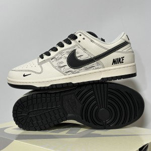 Nike Dunk White Black Shoes