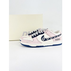 Nike Dunk White Pink Shoes