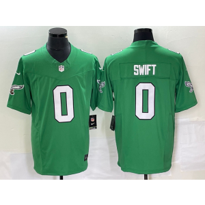 Nike Eagles 0 Swift Green 2023 F.U.S.E Vapor Limited Men Jersey