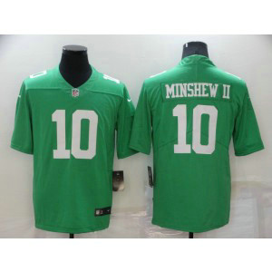 Nike Eagles 10 Gardner Minshew II Green Vapor Untouchable Limited Men Jerseys