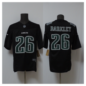 Nike Eagles 11 AJ Brown Black F.U.S.E. Vapor Limited Men Jersey