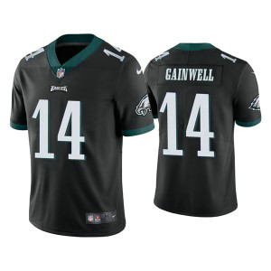 Nike Eagles 14 Kenneth Gainwell Black Vapor Untouchable Limited Men Jersey