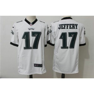 Nike Eagles 17 Alshon Jeffery White Youth Jersey