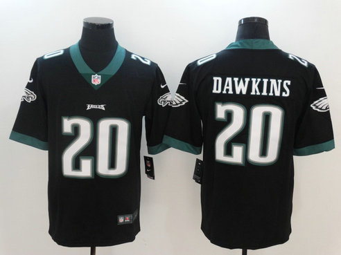 Nike Eagles 20 Brian Dawkins Black Vapor Untouchable Player Limited Jersey