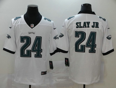 Nike Eagles 24 Darius Slay Jr White Vapor Untouchable Limited Jersey