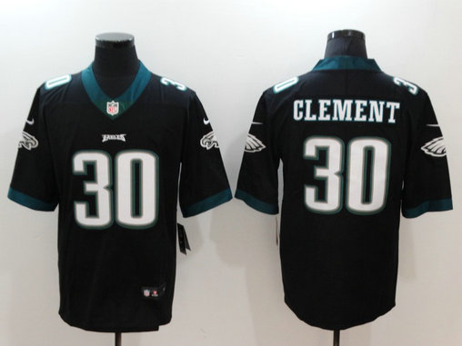 Nike Eagles 30 Corey Clement Black Vapor Untouchable Player Limited Jersey