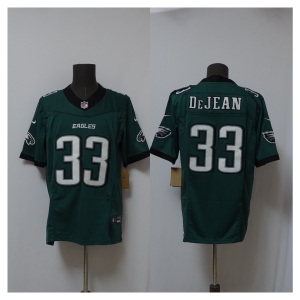 Nike Eagles 33 Dejean Green F.U.S.E. Vapor Limited Men Jersey