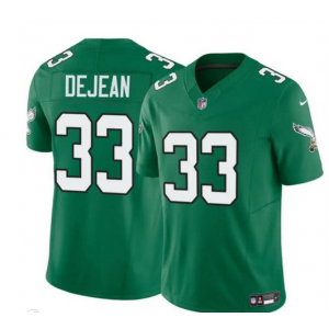 Nike Eagles 33 Dejean Kelly Green F.U.S.E. Vapor Limited Men Jersey