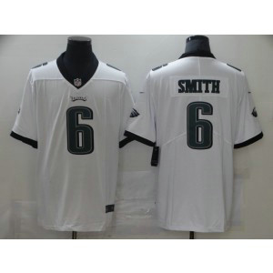 Nike Eagles 6 DeVonta Smith White Vapor Untouchable Limited Men Jersey