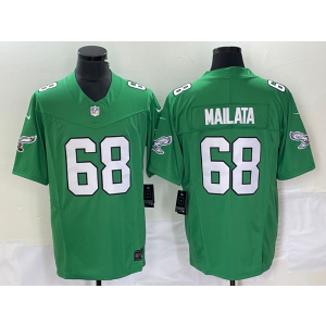 Nike Eagles 68 Jordan Mailata Green 2023 F.U.S.E Vapor Limited Men Jersey