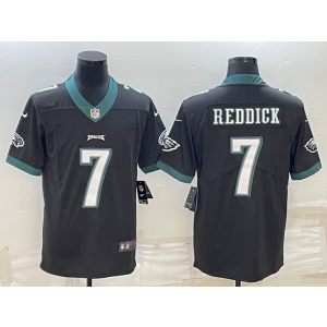 Nike Eagles 7 Haason Reddick Black Vapor Untouchable Limited Men Jersey