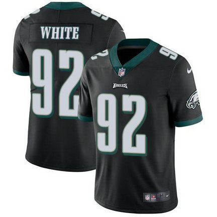 Nike Eagles 92 Reggie White Black Vapor Untouchable Limited Jersey