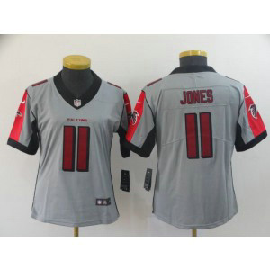 Nike Falcons 11 Julio Jones Inverted Legend limited Women Jersey
