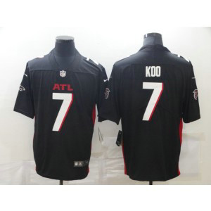 Nike Falcons 7 Younghoe Koo Black New Vapor Untouchable Limited Men Jersey