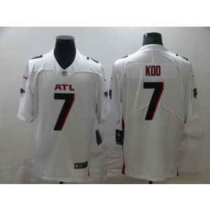 Nike Falcons 7 Younghoe Koo White New Vapor Untouchable Limited Men Jersey