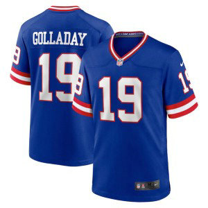 Nike Giants 19 Kenny Golladay Royal limited men Jersey