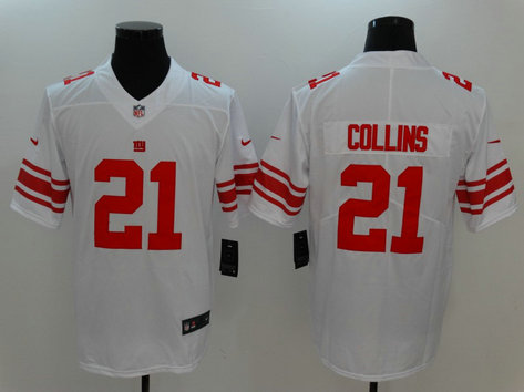 Nike Giants 21 Landon Collins White Vapor Untouchable Player Limited Jersey