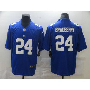 Nike Giants 24 James Bradberry Royal Vapor Untouchable Limited Men Jersey