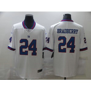 Nike Giants 24 James Bradberry White Color Rush Limited Men Jersey