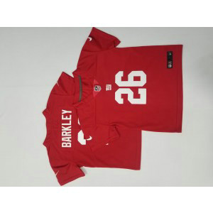Nike Giants 26 Saquon Barkley Red Toddler jersey