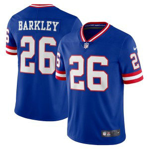Nike Giants 26 Saquon Barkley Royal Vapor Untouchable Limited Men Jersey
