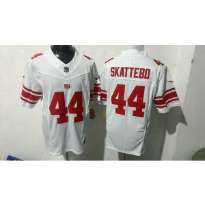 Nike Giants 44 Skattebo White F.U.S.E. Vapor Limited Men Jersey