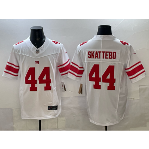 Nike Giants 44 Skattebo White F.U.S.E. Vapor Limited Men Jersey