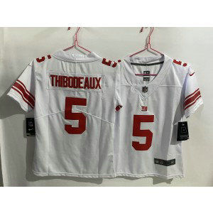 Nike Giants 5 Kayvon Thibodeaux White Vapor Limited Youth Jersey